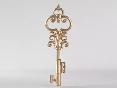 A Key 3D print model