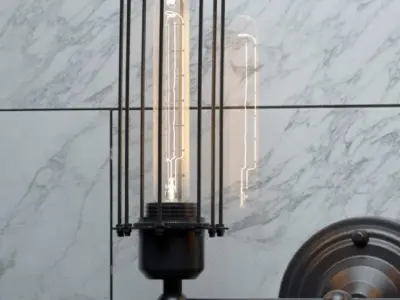 Sconce 6 Loft Design 3D model