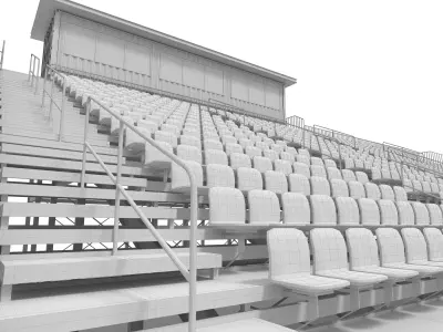 Futsal Arena 02 3D model