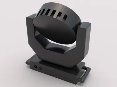 Moving Head Spot Wash 02 3D model