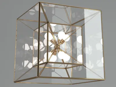 Chandelier 13 3D model