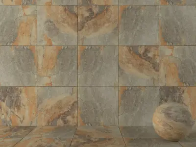 Stone Wall Tiles Key Stone Green 80x80 Texture
