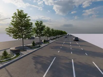 City park-Park-landscape 3D model order