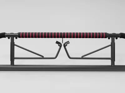 Pull up bar 3D model