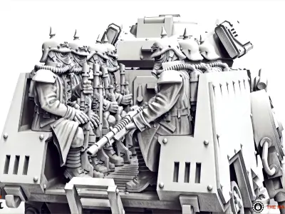 Valour Korps - Transport Infantry 3D print model