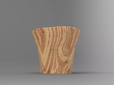 Kea Vase Low-poly 3D model