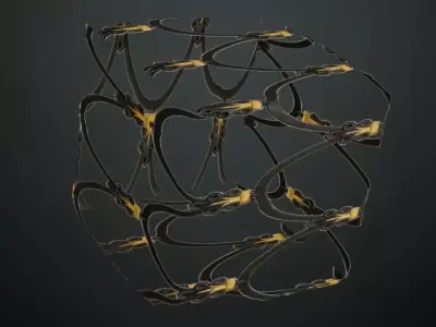 Full Opaque Glass Pattern Transparent PBR Seamless Texture