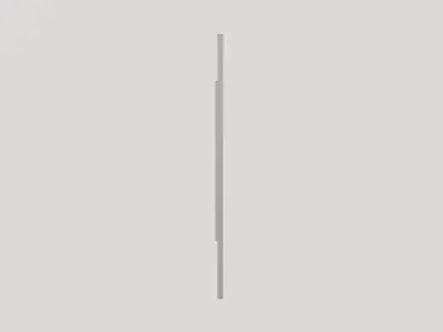 Basic Poster Board - Geometry Only No Textures No Materials 3D model