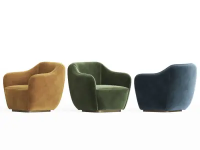 Audrey S Armchair Capitalcollection 3D model