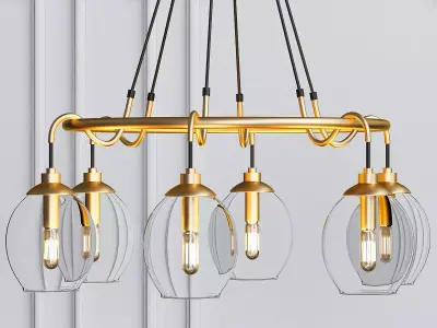 Quoizel Nostalgia Low-poly 3D model