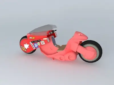 Kaneda's Bike Free 3D model