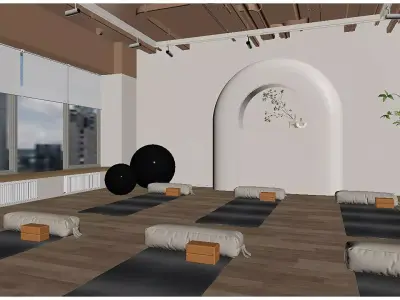 Yoga Studio 3D model