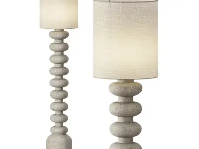 Leona Floor Lamp 3D model