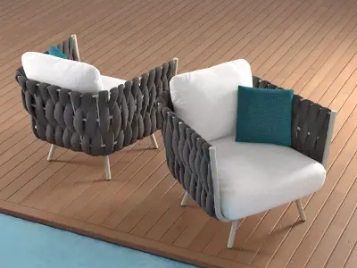 Tosca Clubchair 3D model