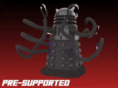 05 D-A-L-E-K Overseer - 32mm Miniature - 3D print model