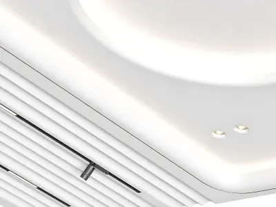 Modern ceiling RJ Easy Design 17 3D model