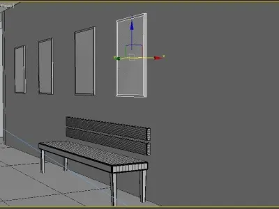 Interior Scene 3D model