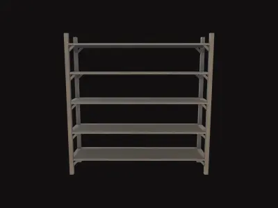 Medieval Rack  Low-poly 3D model