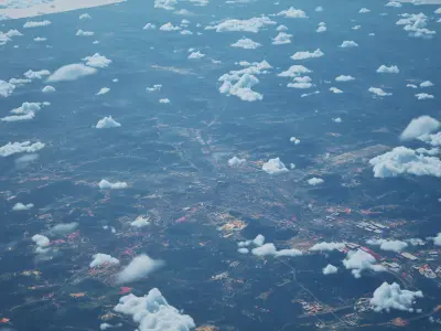 Liaoyuan China City Landscape 3D Model 3D model