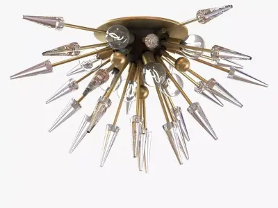 Hudson Valley lighting sparta chandelier 3D model
