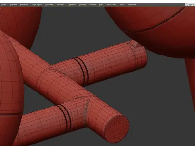 Arte Lamp Picchio Low-poly 3D model