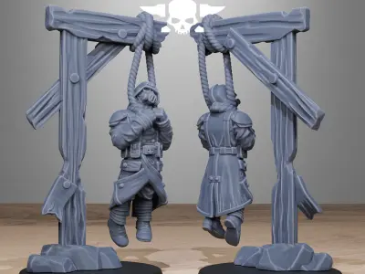 GrimGuard Objective Markers 3D print model