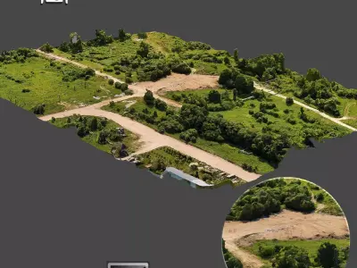 Aerial scan 6 3D model