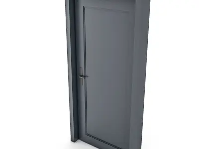 3D modern door design 06 Low-poly 3D model purchase