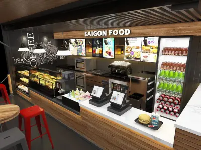 CONTAINER FOOD 3D model
