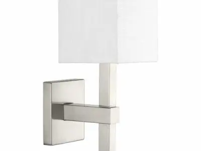  Chevalier Light  Armed Sconce - 3 Colour 3D model