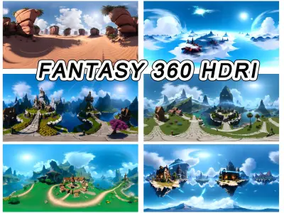 HDR Pack Environments Game Ready Texture