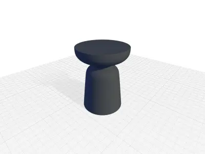 Andrade End Table 3D model