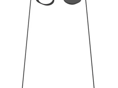 Muuto Leaf Floor Lamp 3D model