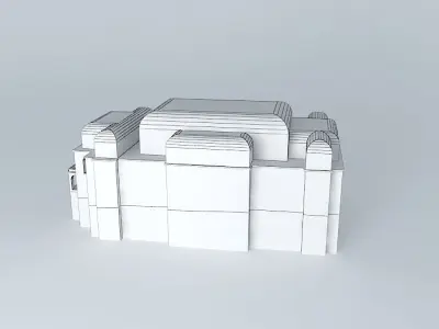 Hungaian State Operahouse 3D model