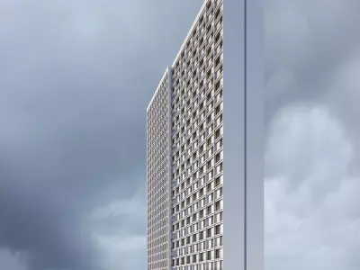 Apartments Building 3D model