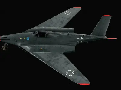  Fighter Aircraft Messerschmitt Me 262 HG III 