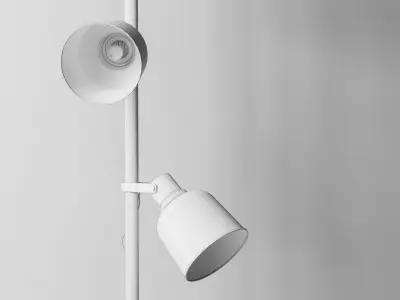 Floor Lamp - Hektar 3D model