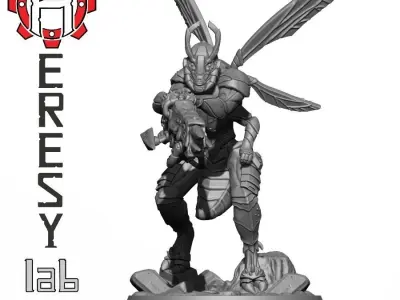 HL209 - Greater God Wasp 5 3D print model