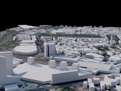 Lille - France 3D model