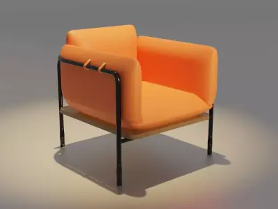 Sofa-Chair 3D model