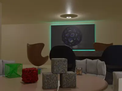 small house 3D model