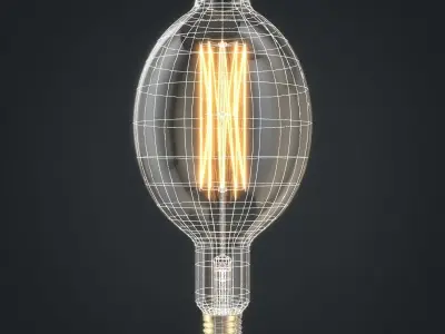 Light bulb 24 3D model