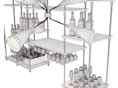 Loft Bar Collection 6 3D model