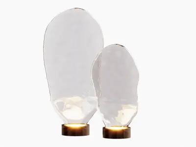 Table lamp Lamp F69 3D model