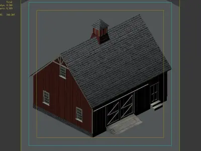 Heterogeneous - Building - Building B Building 06 3D model