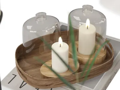 Decorative set 25 3D model get