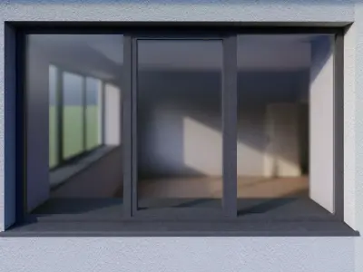 Window in house Free 3D model