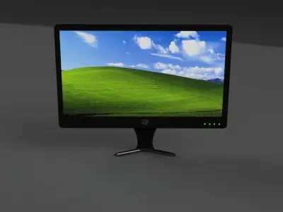 Windows Computer Windows XP Version 3D print model