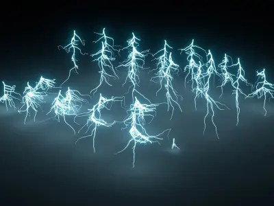 Lightning Pack v31 3D model