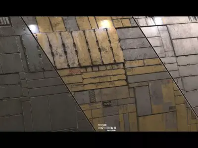 Scifi Wall Panel Texture Set C Texture